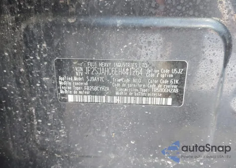 2014 Subaru Forester 2.5I Limited from USA, damaged, VIN JF2SJAHC6EH441264